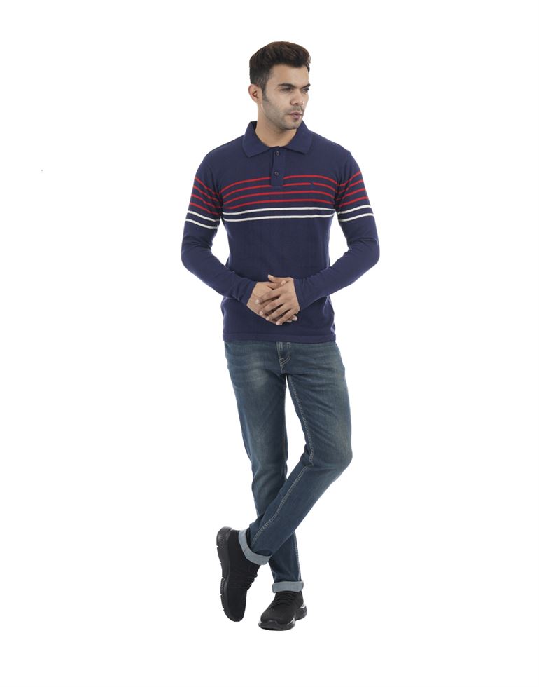 Porto Bello Men's Casual Winter Wear Pullover